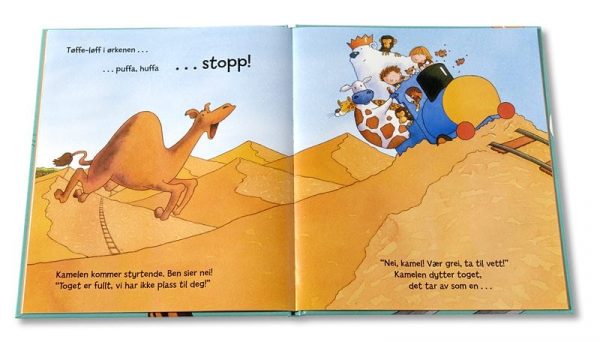 Stort, blått tog 2