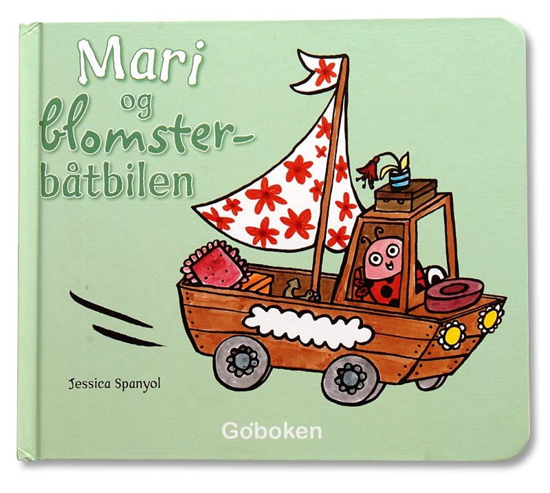 Mari og blomsterbåtbilen