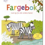 Fargebok med dyr fra alle verd 1