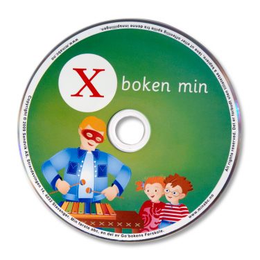 X-boken min - Lydbok