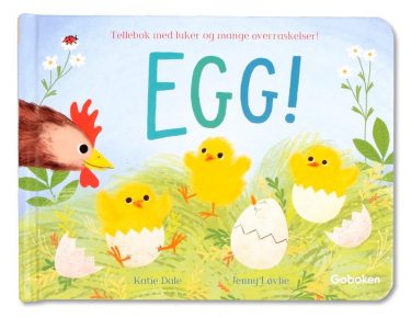 Tellebok med luker: Egg!