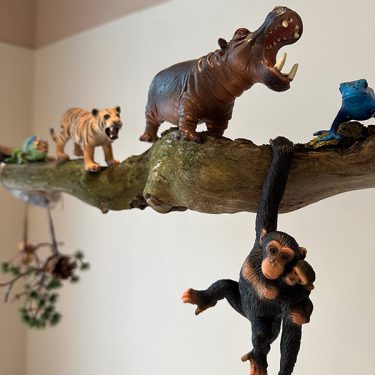 Julekalender for barn - Eksotiske dyr - 24 dyrefigurer og faktakort - Image 5