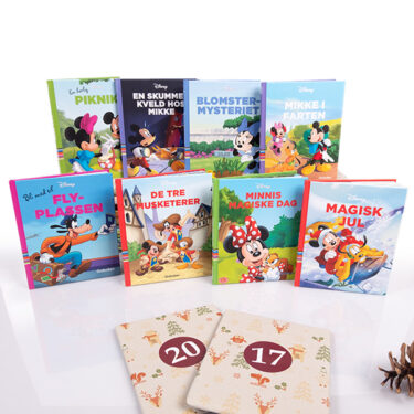 Julekalender for barn - Disney-kalender med bøker og figurer - Image 4