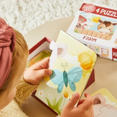 Ta-og-føl puslespill Bondegården - Image 4