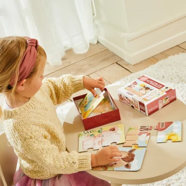 Ta-og-føl puslespill Bondegården - Image 3