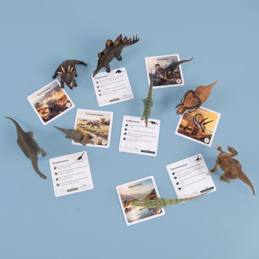 Julekalender for barn - Dinosaurer - 24 dinosaurfigurer og faktakort - Image 7